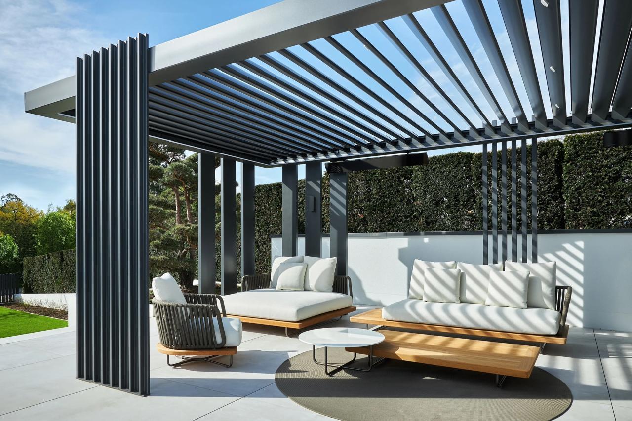 Fixed Aluminum Pergola system - Image 9