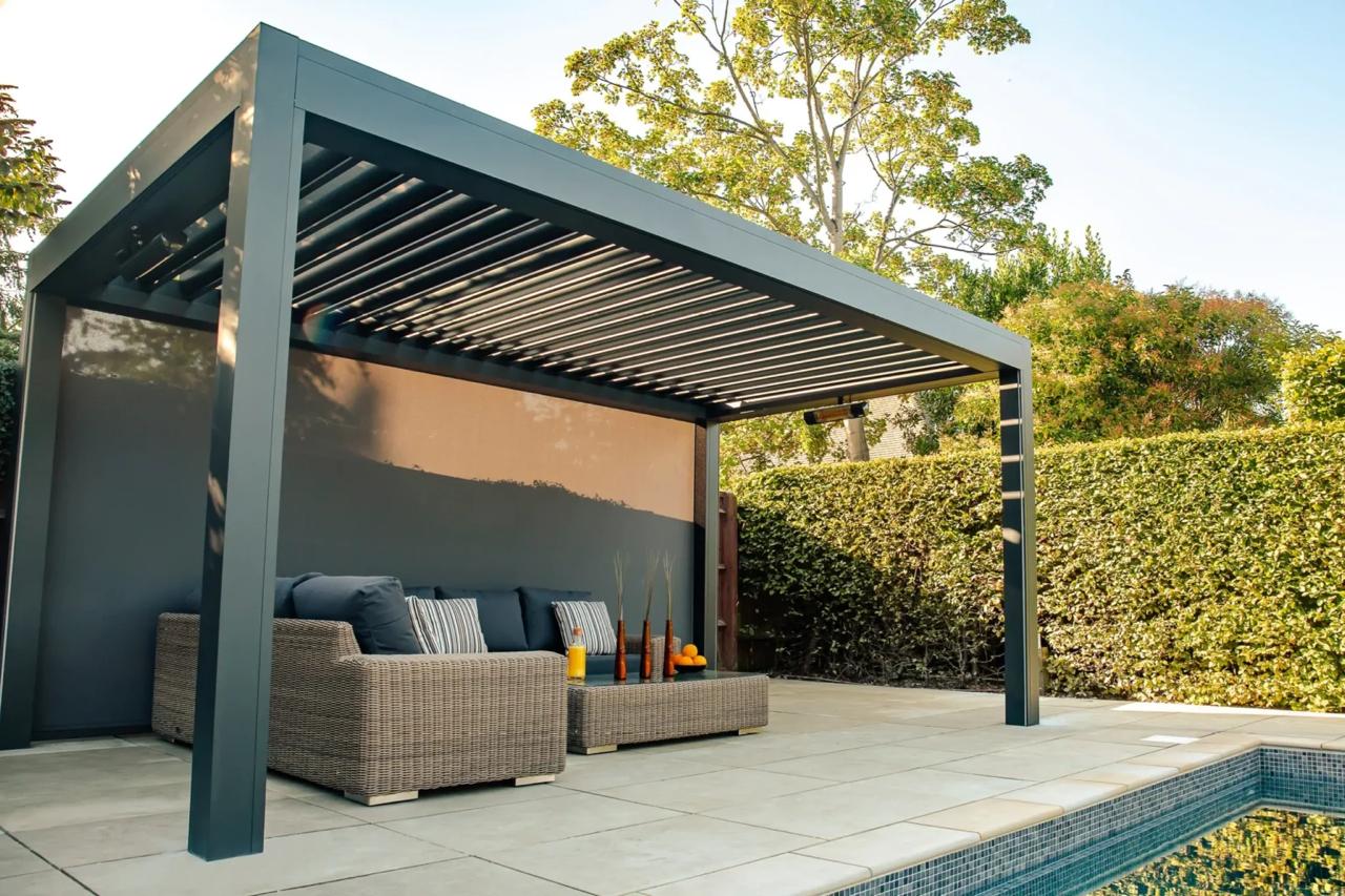 Fixed Aluminum Pergola system - Image 10